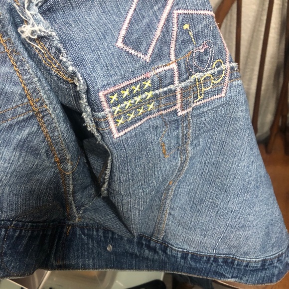 Goddess Denim Jacket with Silver Button - Picture 11 of 12